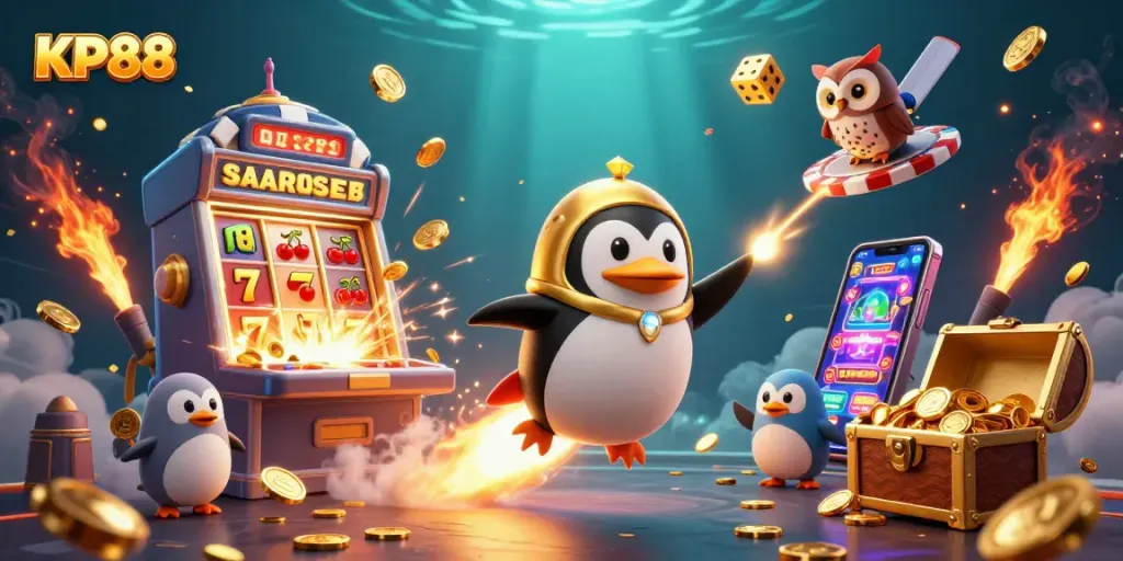 Experience KP88's thrilling casino adventure with golden coins, dynamic games, and exciting jackpots!