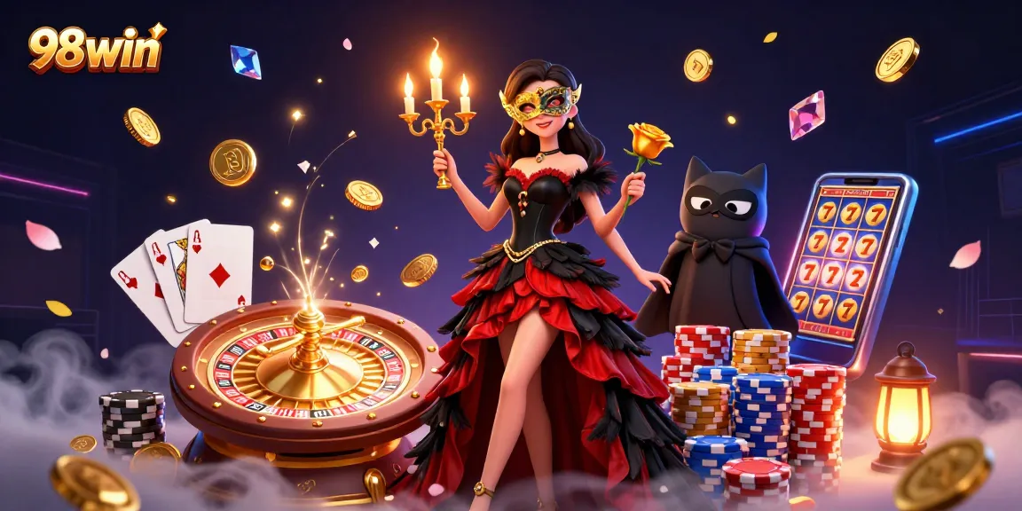 Experience thrilling gameplay at 98win with stunning visuals in an engaging casino atmosphere.
