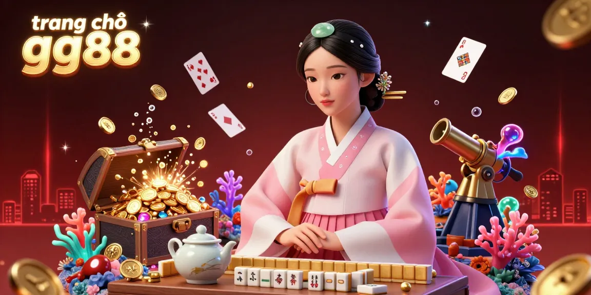 Experience the vibrant world of trang chủ gg88 with a serene portrayal of an elegant woman interacting with casino elements.