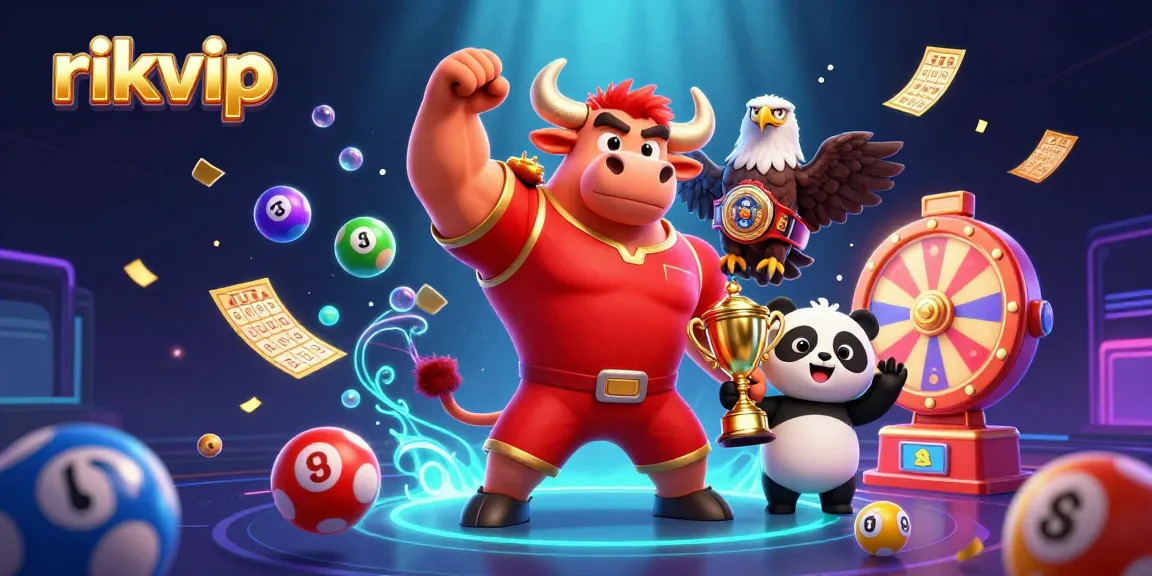 Experience exciting gameplay at rikvip with a vibrant illustration showcasing thrilling casino elements.