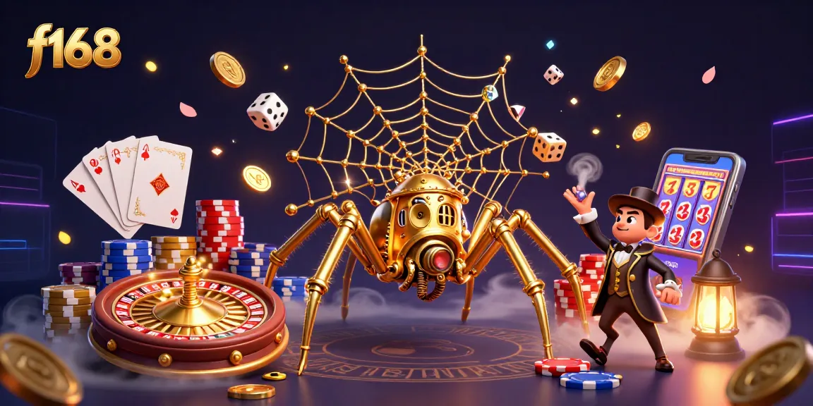 Experience thrilling wins at f168 with dynamic casino elements and vibrant 3D graphics.