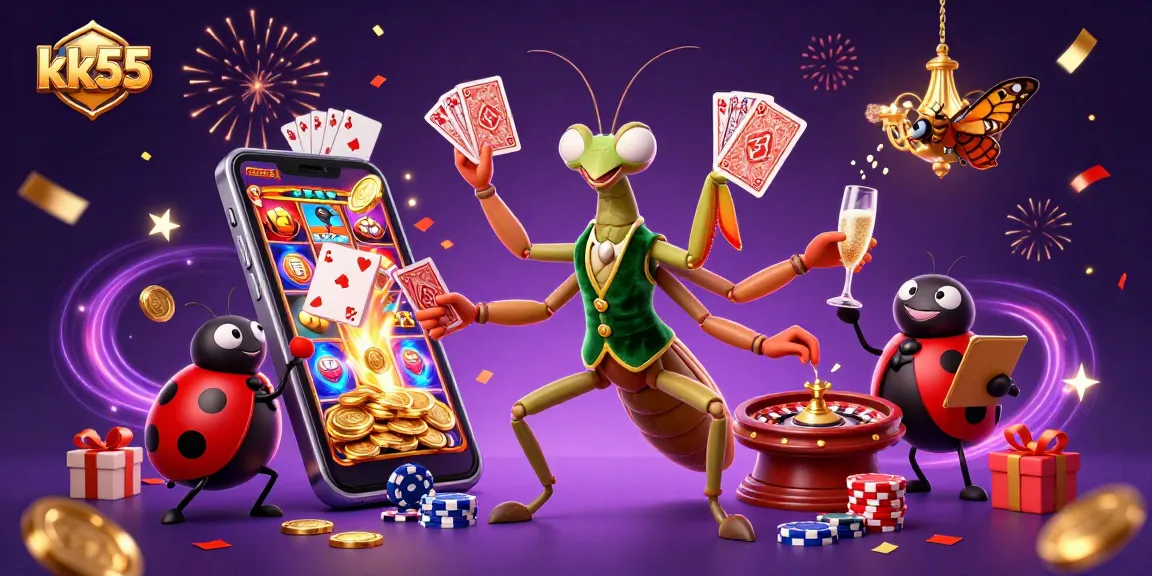 kk55 engages players in exciting casino experiences with vibrant and colorful slot gameplay.