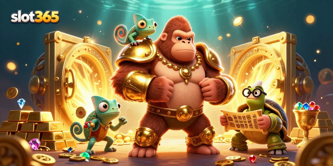Engage in thrilling adventures with slot365 as characters crown the golden rewards of the casino world.