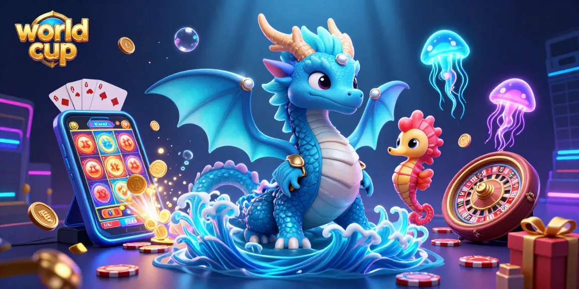 Experience the excitement of the world cup with dazzling slot games and dynamic underwater characters.
