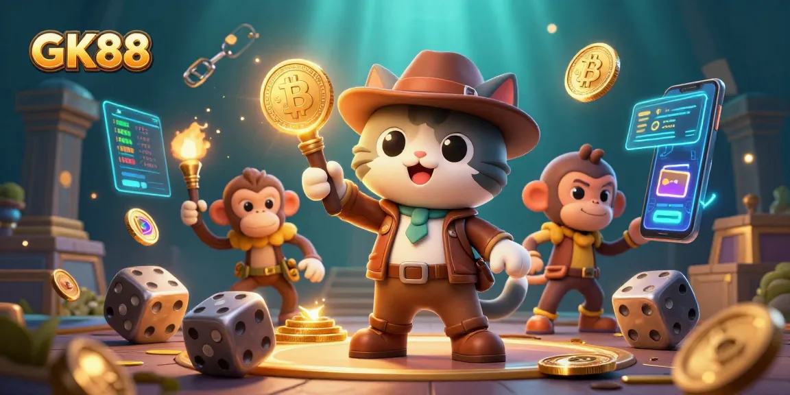 Play exciting casino games with GK88 while revealing treasures hidden in a vibrant adventure.
