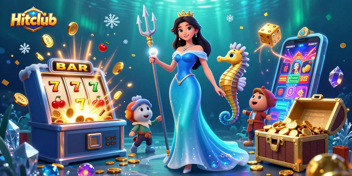 Experience thrilling wins at Hitclub with exhilarating 3D slot machines and vibrant game graphics.