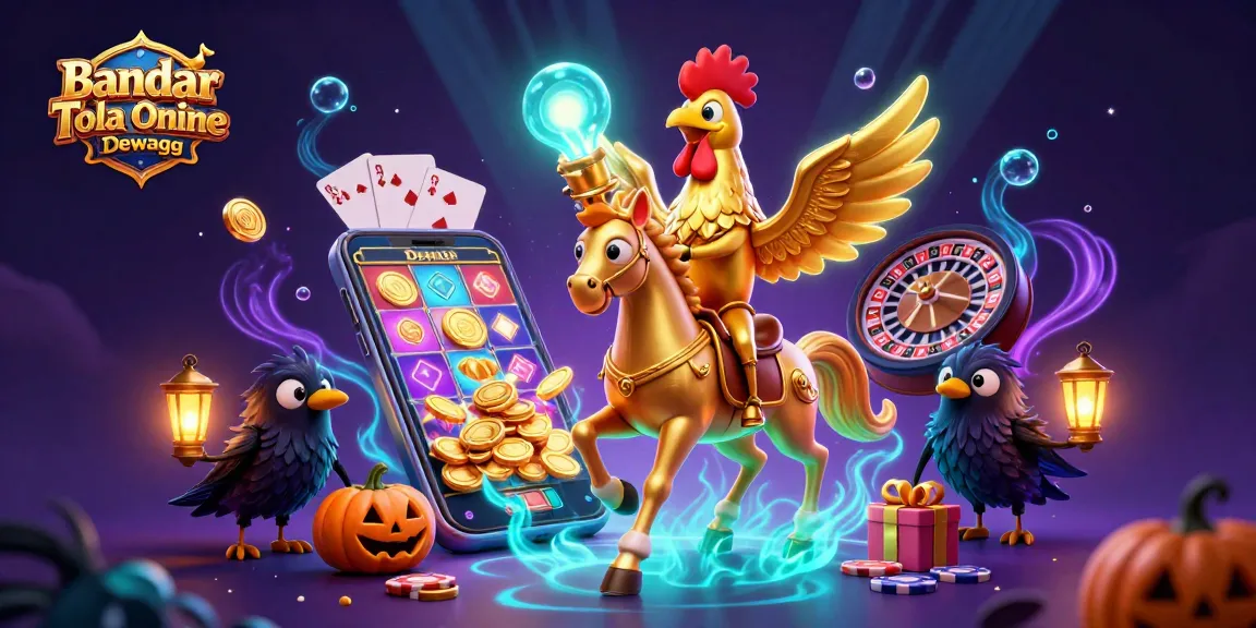 Experience thrilling gameplay at Bandar Taruhan Bola Online Dewagg with dynamic gaming elements and vibrant casino visuals.