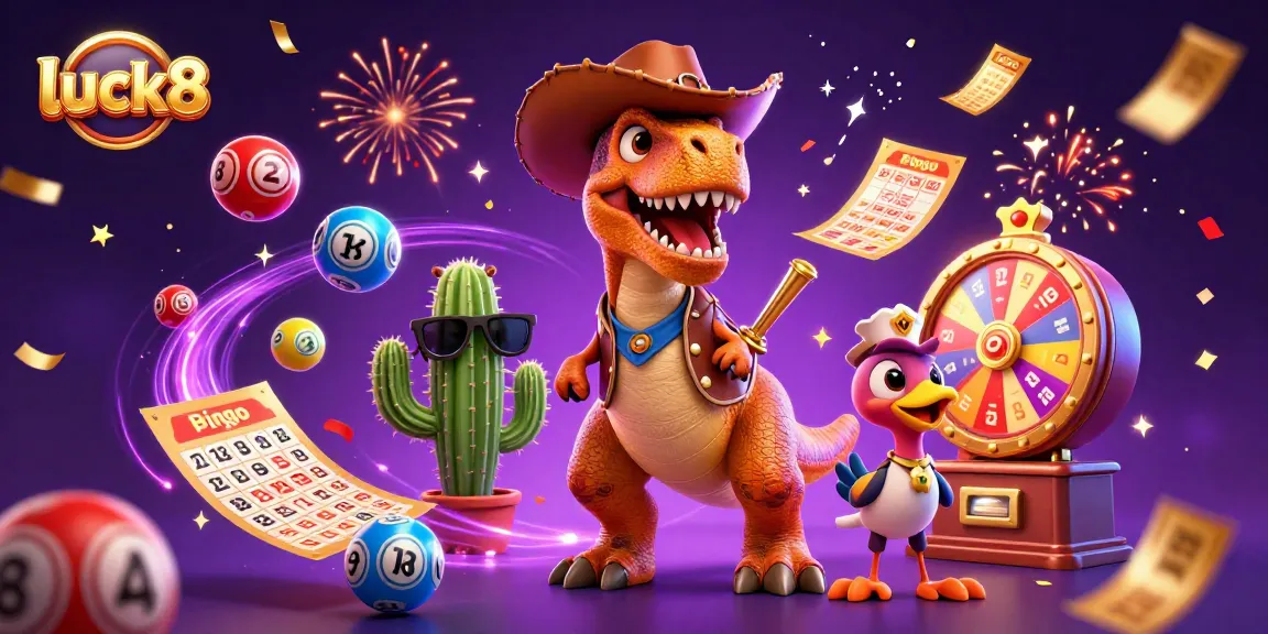Engage with luck8's thrilling casino experience featuring dynamic characters and vibrant game elements.
