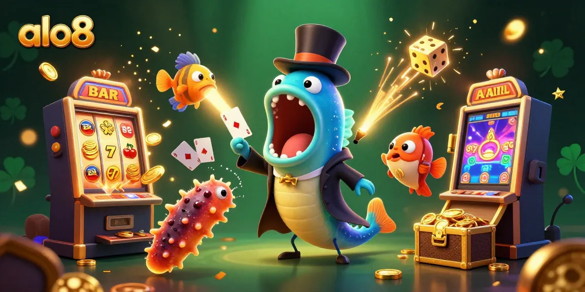 Alo8 offers an exciting casino experience with vibrant characters and thrilling jackpot action.