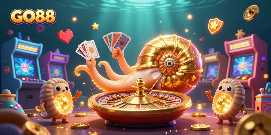 Experience GO88's thrilling gaming atmosphere with vibrant slots and interactive elements.