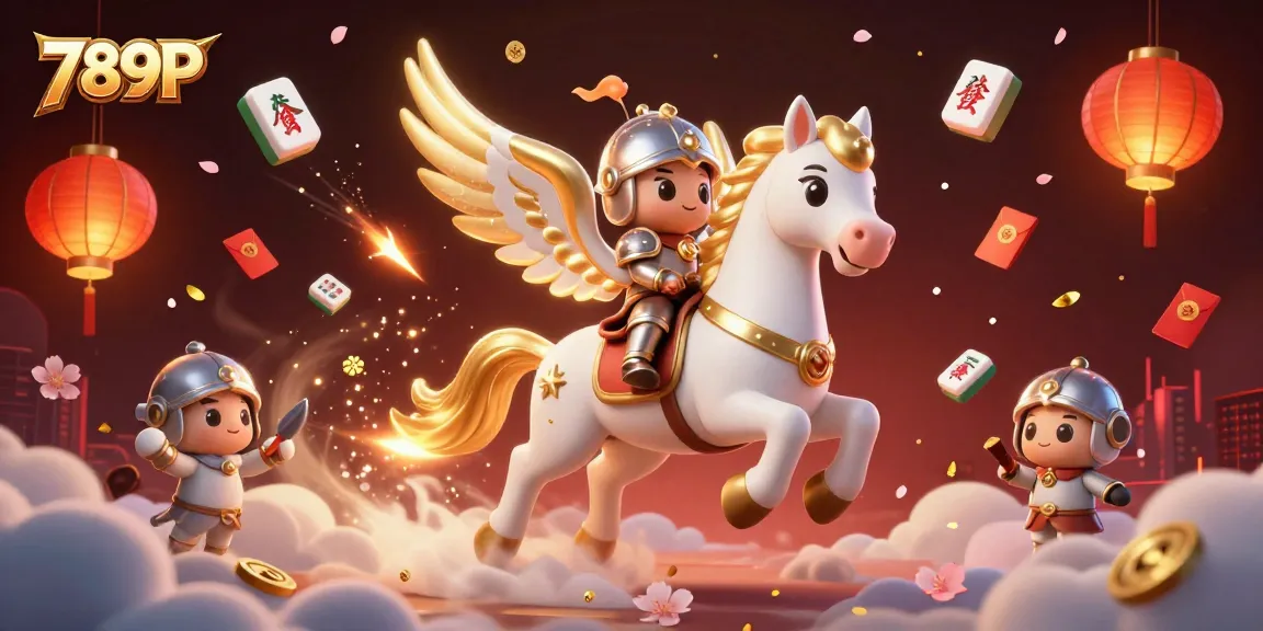 Experience the excitement of 789P casino games with captivating characters and vibrant elements.