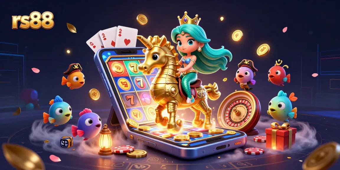 Experience thrilling gameplay and vibrant excitement at rs88 with our engaging casino scene.