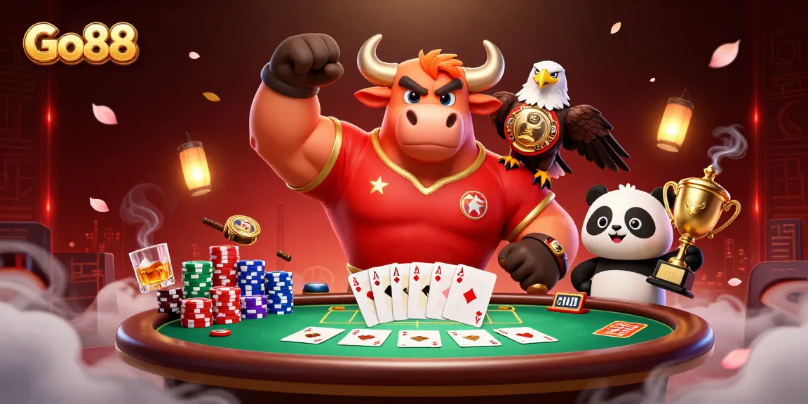 Engage with Go88's thrilling games featuring vibrant characters and dynamic casino elements.