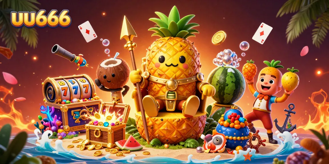 Experience the vibrant beach casino adventure with uu666, where lucky 7s and treasures await!
