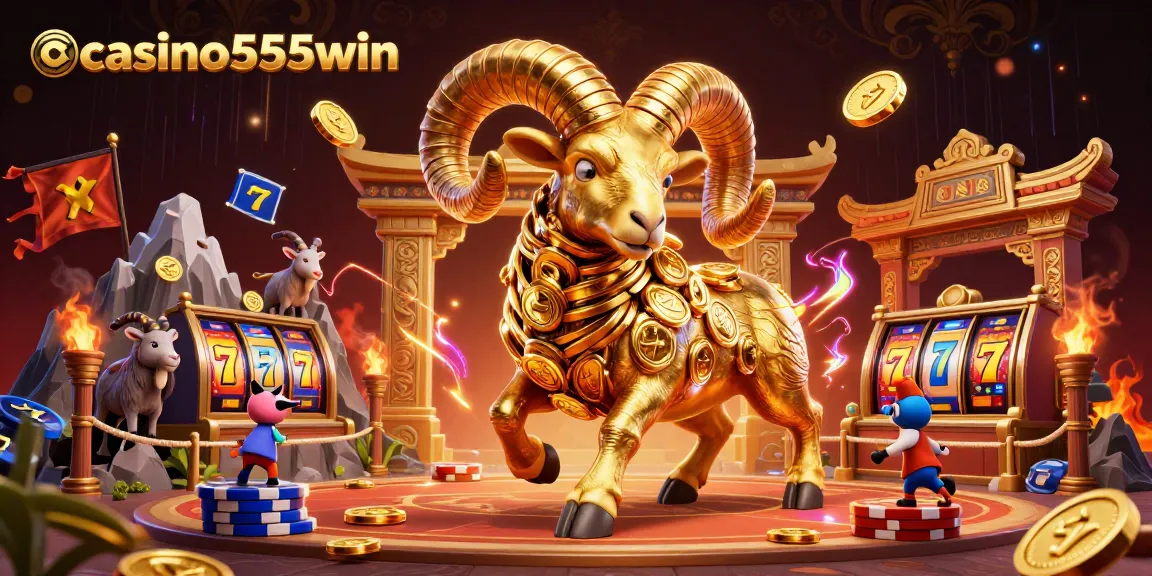 Experience the thrill with casino555win in an animated world of golden gameplay and slot excitement.