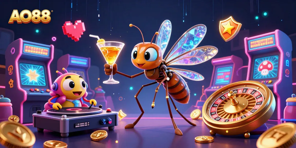 Engage with AO88's vibrant casino world featuring exciting games and a thrilling atmosphere.