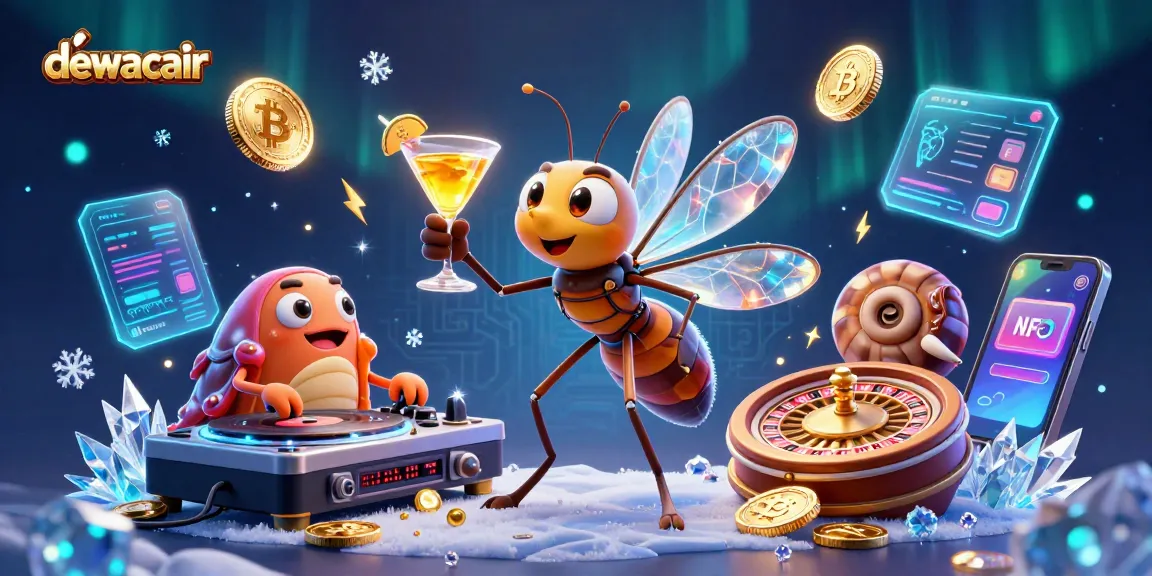 Win big at dewacair with a vibrant casino scene featuring captivating characters and dynamic gaming elements.
