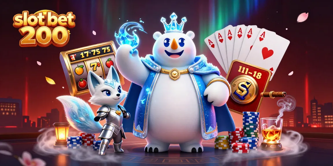 Menangkan slot bet 200 dengan permainan slot memikat dan efek magis dalam ilustrasi 3D ini.