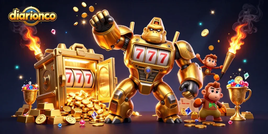 Activate winning strategies at diarionco with a thrilling 3D casino adventure illustration.