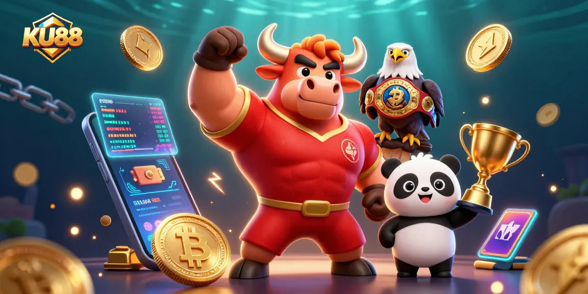 Experience winning strategies at KU88 Casino with vibrant characters and dynamic gambling elements.