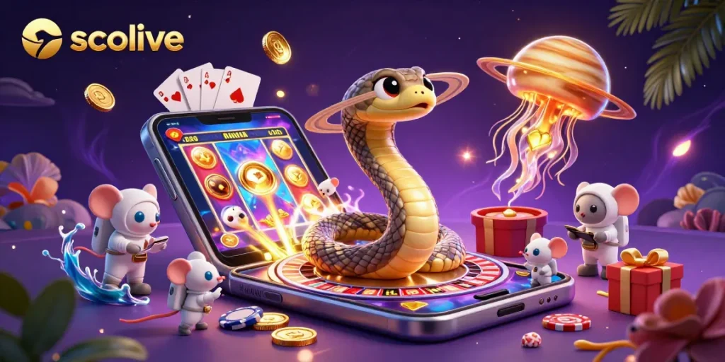 Experience live sports betting with Socolive while watching cosmic gaming action.