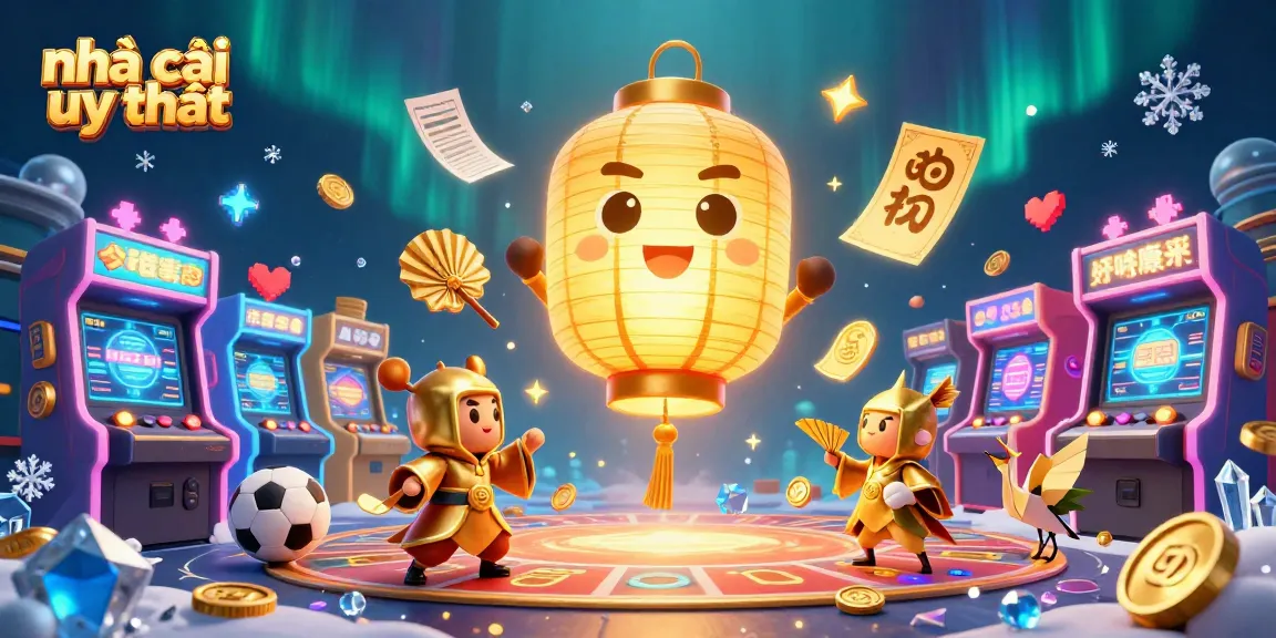 Betting thrills await with nhà cái uy tín at this vibrant, animated casino scene.