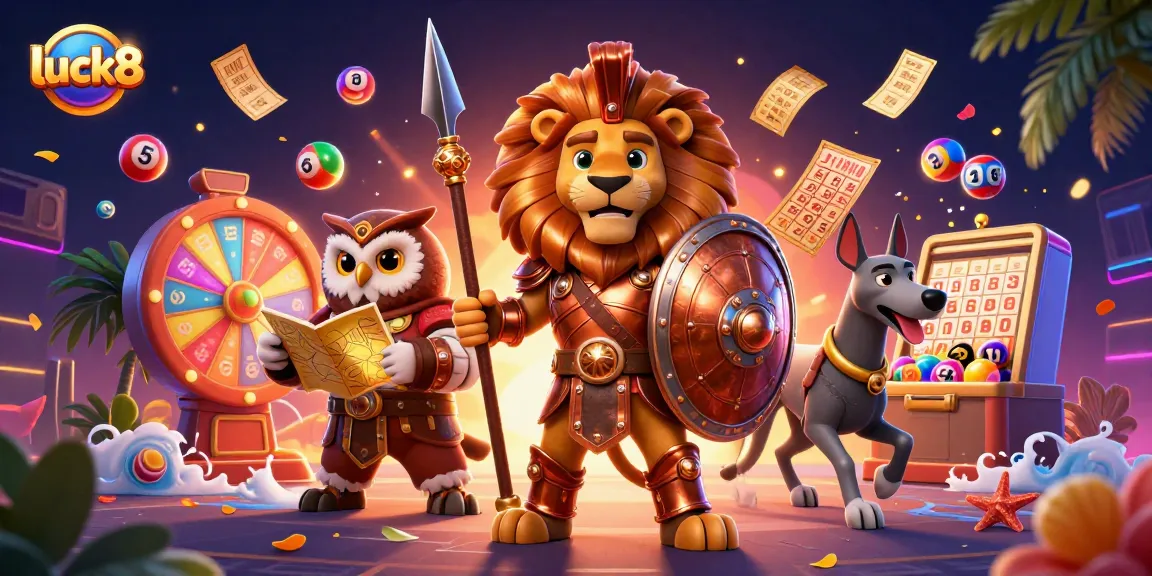 Experience exhilarating luck8 gaming with vibrant lottery balls and dynamic 3D animations!
