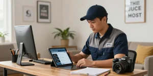 Professional IPTV reseller providing trusted services at a nearby business.