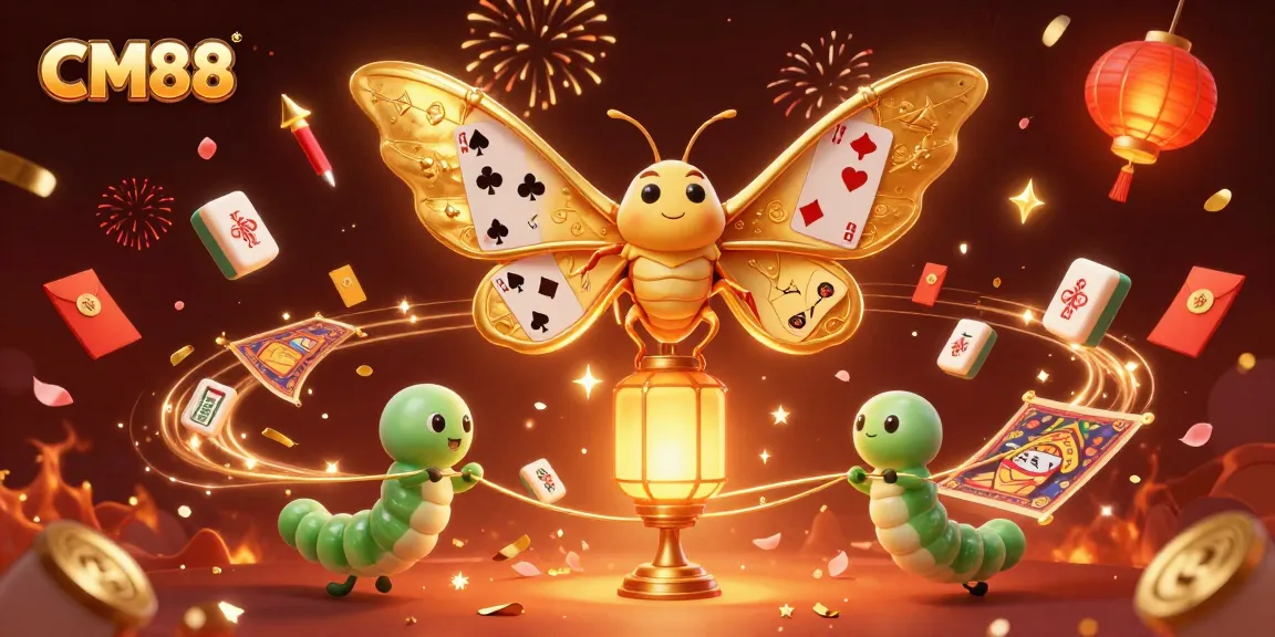 Join the excitement at CM88 with vibrant casino elements celebrating gaming.