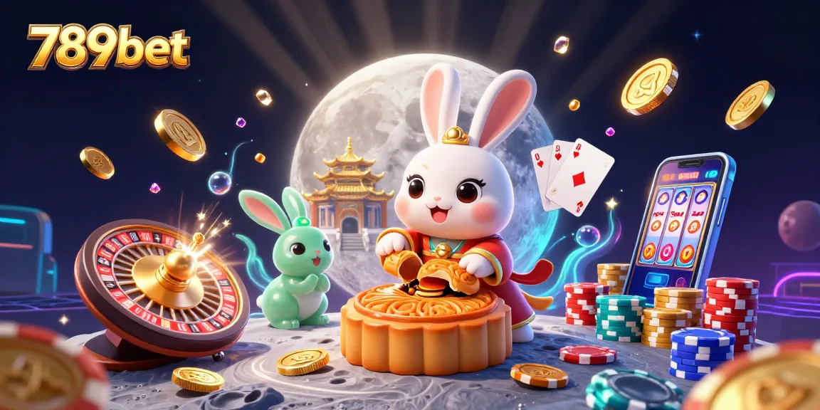 Experience thrilling gameplay with 789bet's dynamic 3D illustration showcasing casino excitement.