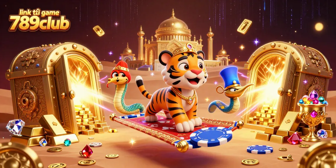 Play thrilling games with the link tải game 789club, featuring stunning 3D casino elements and energetic visuals.