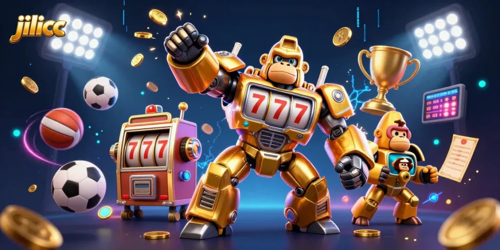 Experience thrilling gameplay at JILICC with vibrant sports action, slot games, and dynamic betting elements.