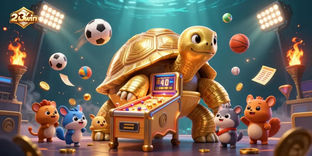 Experience thrilling gaming at 23win with dynamic sports elements and a captivating casino atmosphere.